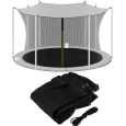 Ochranná síť k trampolínám SEDCO INSIDE NET - 366 cm 4 nohy