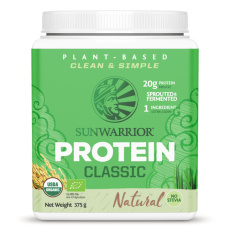 Protein Classic BIO natural, prášek 375 g Sunwarrior