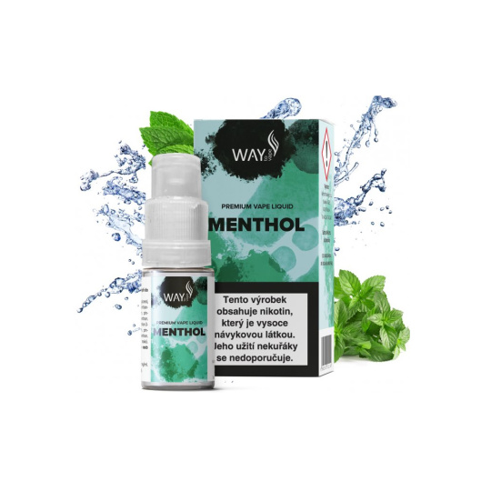 Menthol - Liquid WAY to Vape 10ml, 18mg