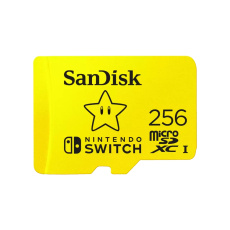SanDisk Nintendo Switch/micro SDXC/256GB/100MBps/UHS-I U3 / Class 10