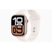 Apple Watch S10 Cell/42mm/Rose Gold/Sport Band/Light Blush/-M/L
