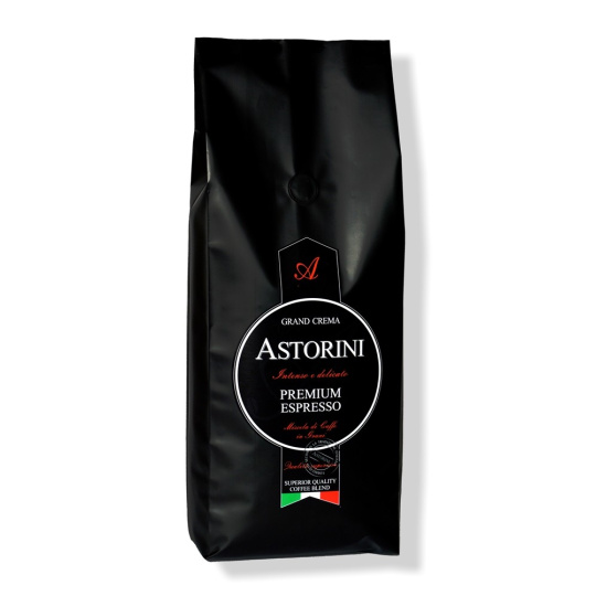 Astorini PREMIUM Grand Crema zrnková káva 1 kg