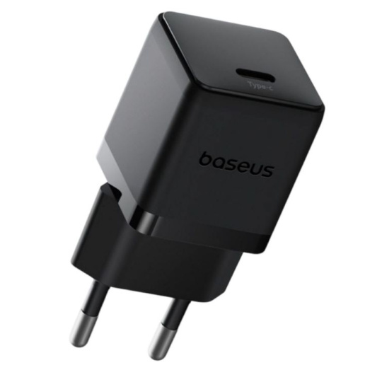 Baseus Rychlonabíječka do sítě Palm 20W USB-C PD QC 3.0 černá