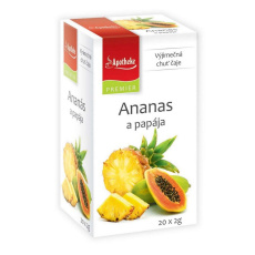 Apotheke čaj Ananas a papája 20x2g