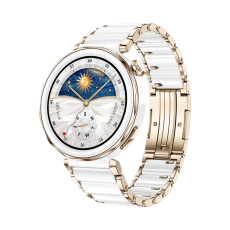 Huawei Watch GT 5 Pro/42mm/Gold/Elegant Band/Ceramic White Huawei Watch GT 5 Pro/42mm/Gold/Elegant Band/Ceramic White