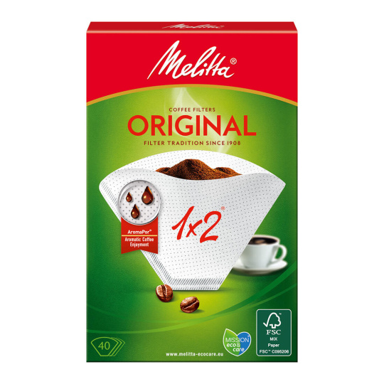 filtry na kávu velikost 2 (40ks) MELITTA original