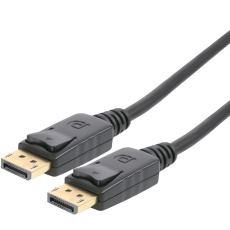 PremiumCord DisplayPort 2.0 přípojný kabel M/M, zlacené konektory, 1,5m PremiumCord DisplayPort 2.0 přípojný kabel M/M, zlacené konektory, 1,5m