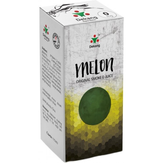 Liquid Dekang Melon 10ml-0mg (Žlutý meloun)