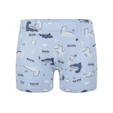 Dětské boxerky DET6 dino sv. modrá Dětské boxerky DET6 dino sv. modrá