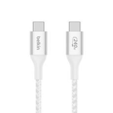 Belkin Boost charge USB-C kabel 240W, 2m, bílý Belkin Boost charge USB-C kabel 240W, 2m, bílý