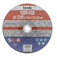 Kotouč řezný na úhlovou brusku CUTTING WHEEL, METAL, 230X3X22