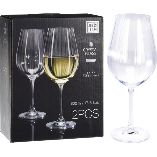 sklenice na víno 520ml (2ks)