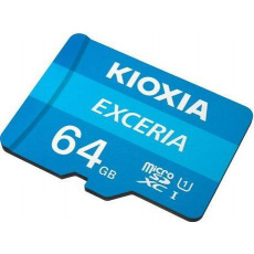 KIOXIA micro SDXC 64GB UHS-I + adaptér