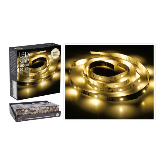 pásek 3m 90LED teplá BÍ