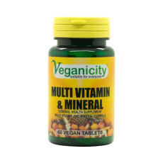 Veganicity multivitamín & minerály, 60 vegan tablet>