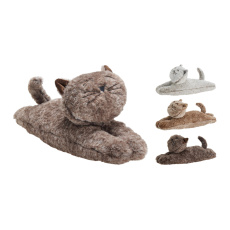 zarážka dveřní KOČKA 38cm polyester/závaží mix