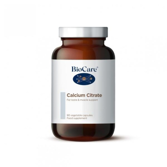 BioCare Calcium Citrate (citrát vápenatý), 90 kapslí>