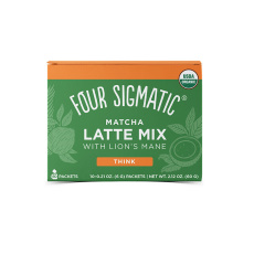 Lion´s Mane Mushroom Matcha Latte Mix BIO, prášek 10 sáčků Four Sigmatic