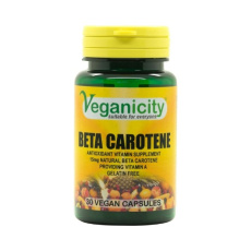 Veganicity přírodní betakaroten 15 mg, 30 vegan kapslí>