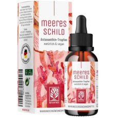 Naturtreu Mořský štít Astaxanthin 12mg z mikrořas v MCT oleji, vegan kapky, 30 ml>