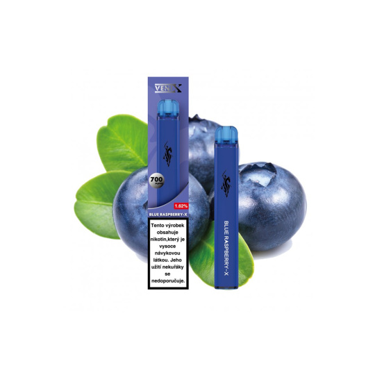 VENIX modré maliny 18 mg 700 potáhnutí 1 ks