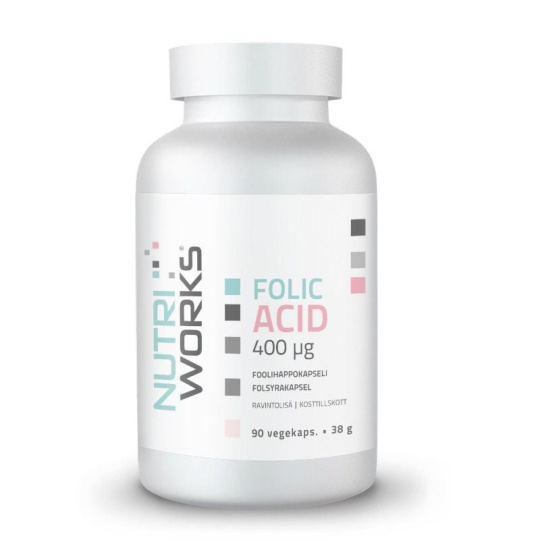 Folic Acid 400µg 90 kapslí
