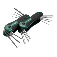 sada TORX + imbus TORX T9-T40, Hex 2-8mm, 2x8díl. STALCO