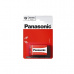 PANASONIC batere zinko-uhlik. ZINC.CARBON 9V/6F22 ; BL1