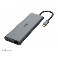 AKASA - USB Type-C 14-In-1 dokovací stanice 60W