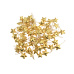 Dekorační hvězdičky (á3cm) - Zlaté, 70ks