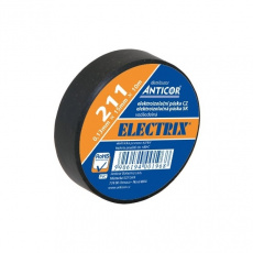 ANTICOR páska.elektroizol.PVC 211.Electrix 19x20 ; černá