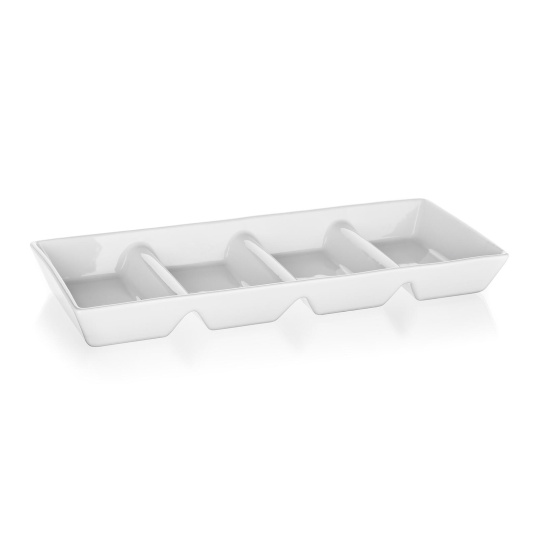 miska dělená 33,7x13,7cm porcelán BIANCA
