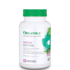 Biotin (vitamin B7) 10 000 mcg, 60 kapslí>