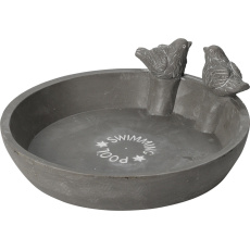 pítko,koupel pro ptáky pr.23,5cm v.6,5cm MgO keramika ŠE