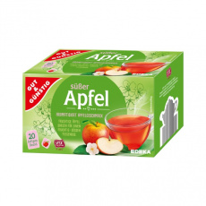 GG Ovocný čaj s příchutí sladkého jablka 20 sáčků, 60g