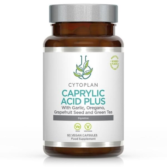 Cytoplan Caprylic Acid Plus - Kyselina kaprylová, 60 kapslí>