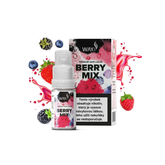Berry Mix - Liquid WAY to Vape 10ml, 18mg