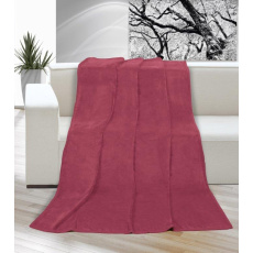 Deka micro jednolůžko 150x200cm vínová Deka micro jednolůžko 150x200cm vínová