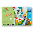 Tvarované leporelo se zvuky - Léto