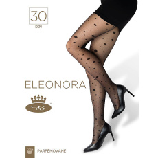 punčochové kalhoty vzorované Eleonora 30 DEN