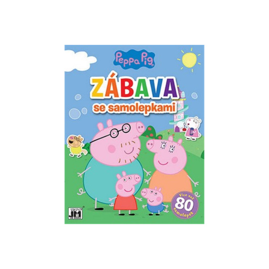 Zábava se samolepkami - Peppa Pig