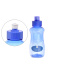 Sportovní PET lahev na nápoje 550 ml a tlačítkovým uzávěrem - Modrá