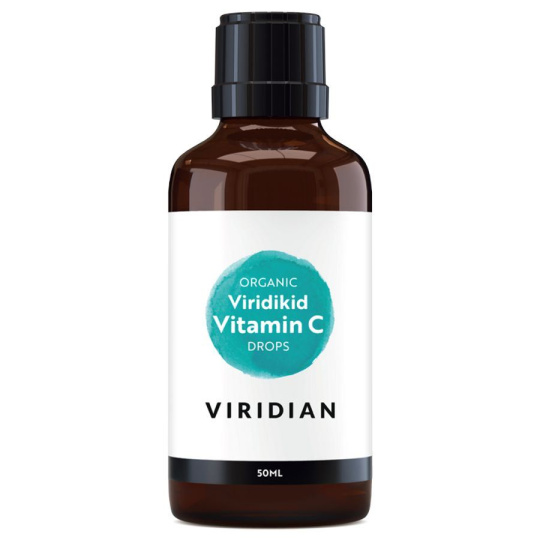 Viridikid Vitamin C drops 50ml Organic (Vitamín C pro děti)